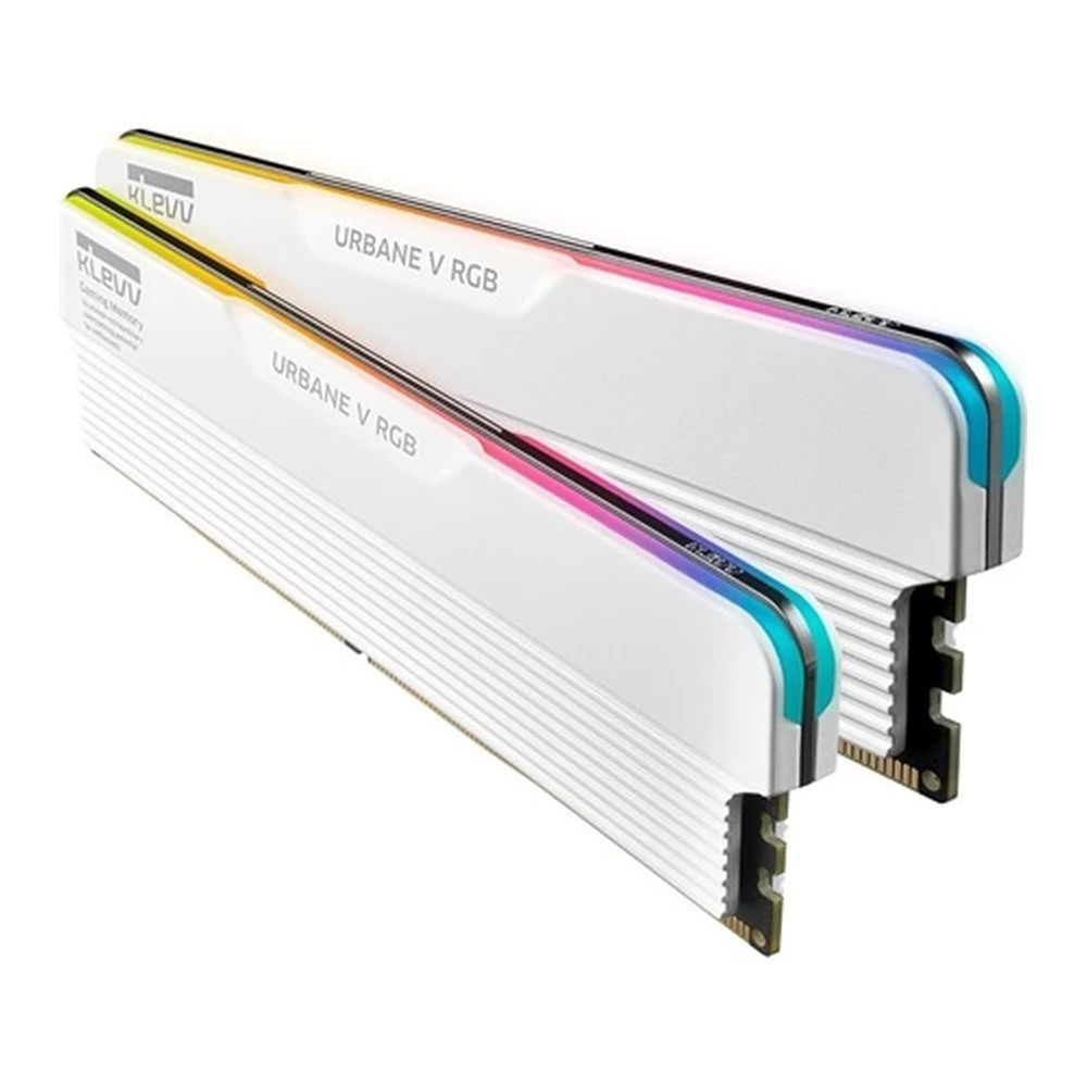 Klevv 32GB DDR5 6000MHz Kit(2x16GB) Urbane V RGB Brilliant White
