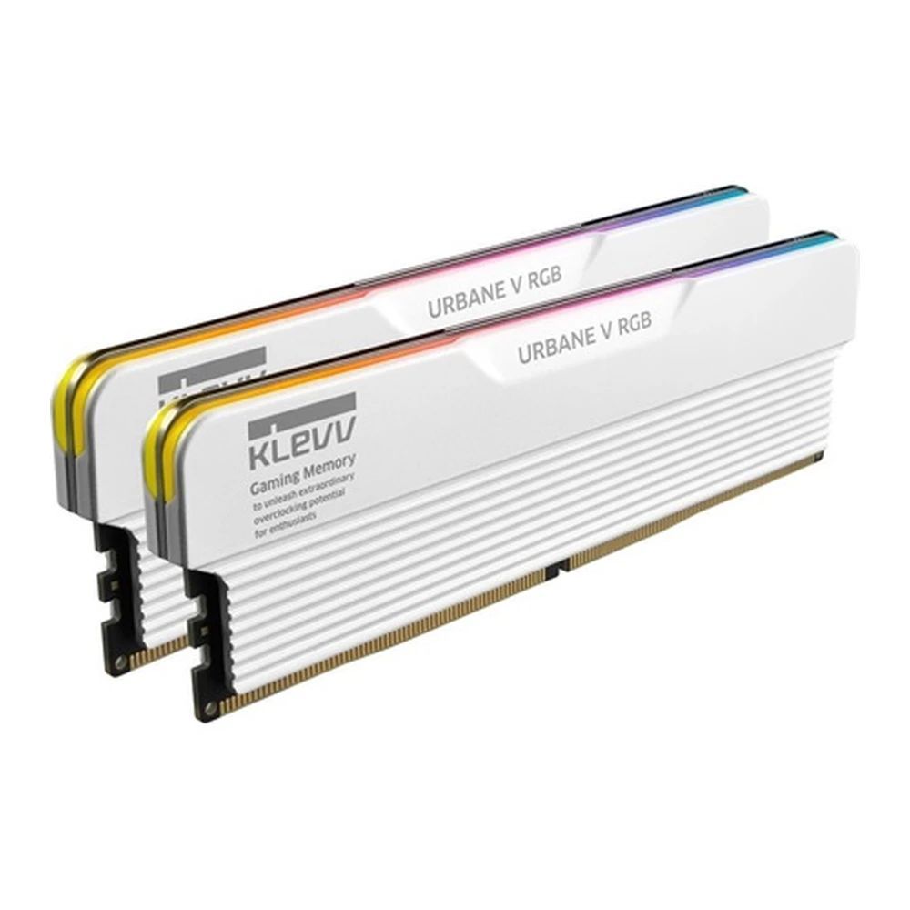 Klevv 32GB DDR5 6000MHz Kit(2x16GB) Urbane V RGB Brilliant White