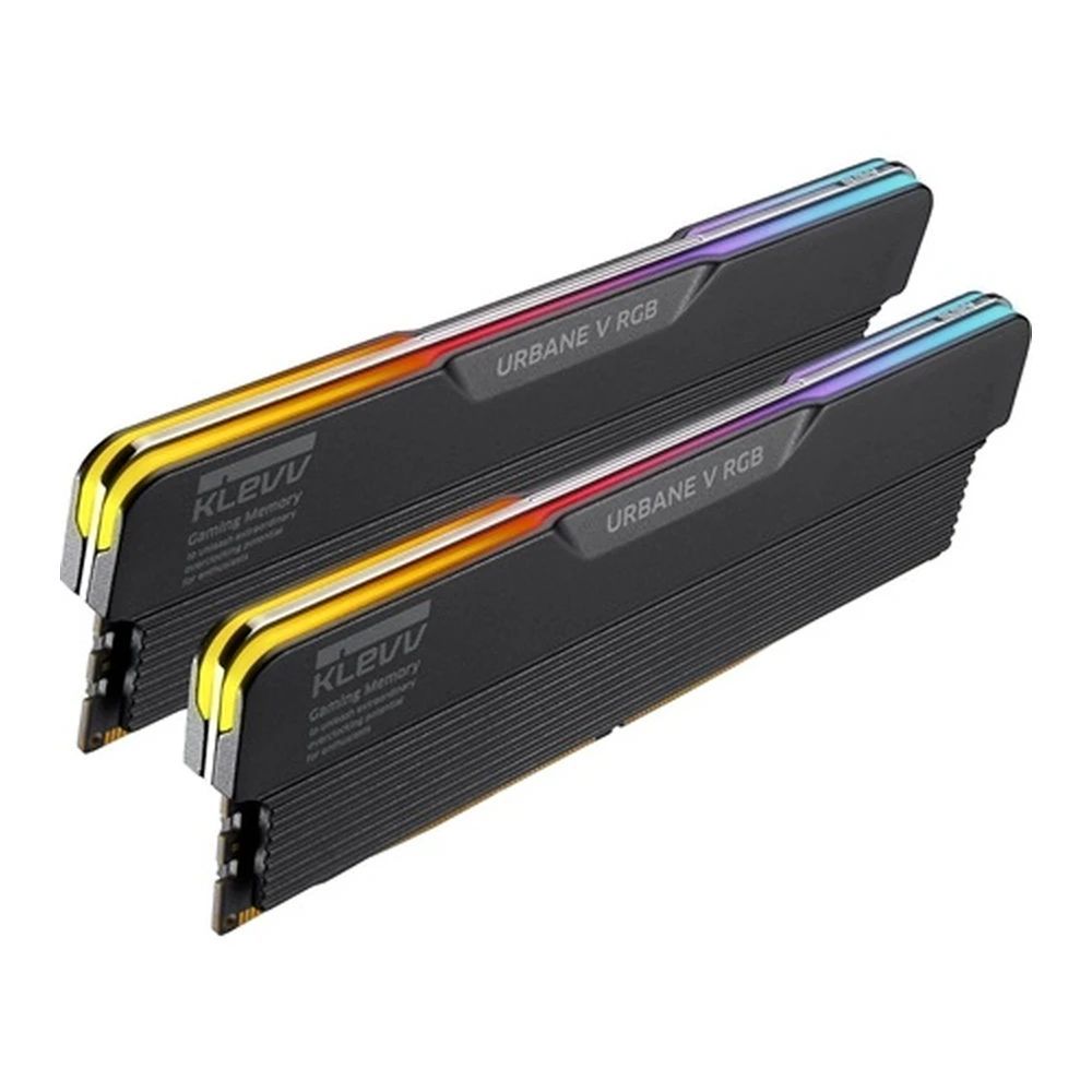 Klevv 32GB DDR5 6000MHz Kit(2x16GB) Urbane V RGB Jet Black