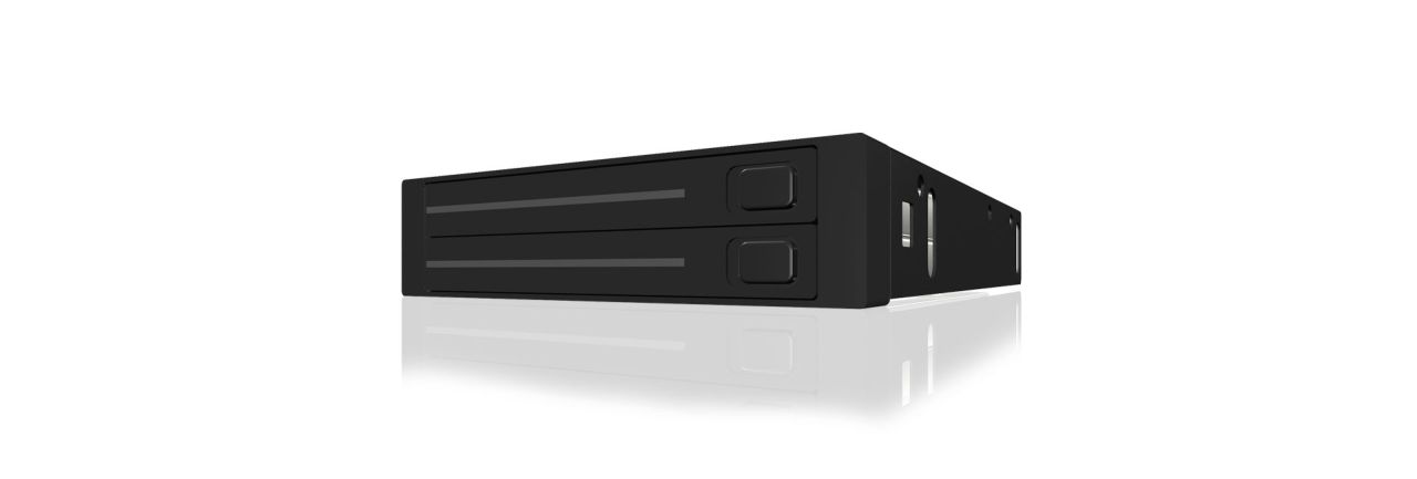 Raidsonic IcyBox IB-2226STS 2x 2.5" SATA Mobile Rack Raidsonic IcyBox IB-2226STS 2x 2.5" SATA Mobile Rack