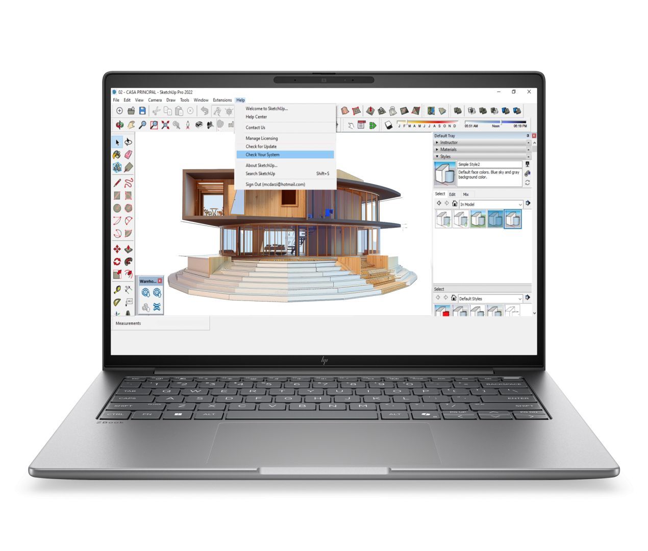 HP ZBook 8 G2a Silver HP ZBook 8 G2a Silver