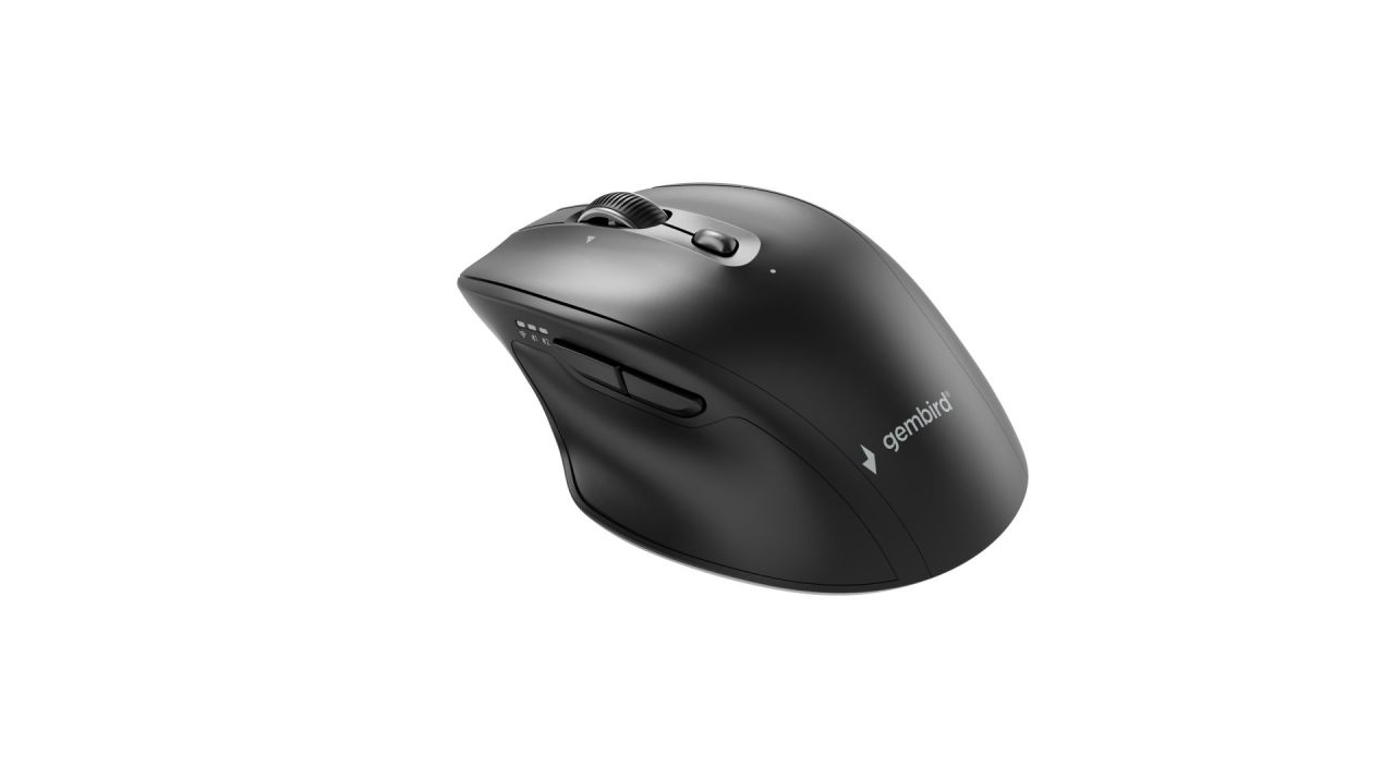 Gembird MUSW2-6B-02 Dual-Mode Wireless Bluetooth Mouse Black