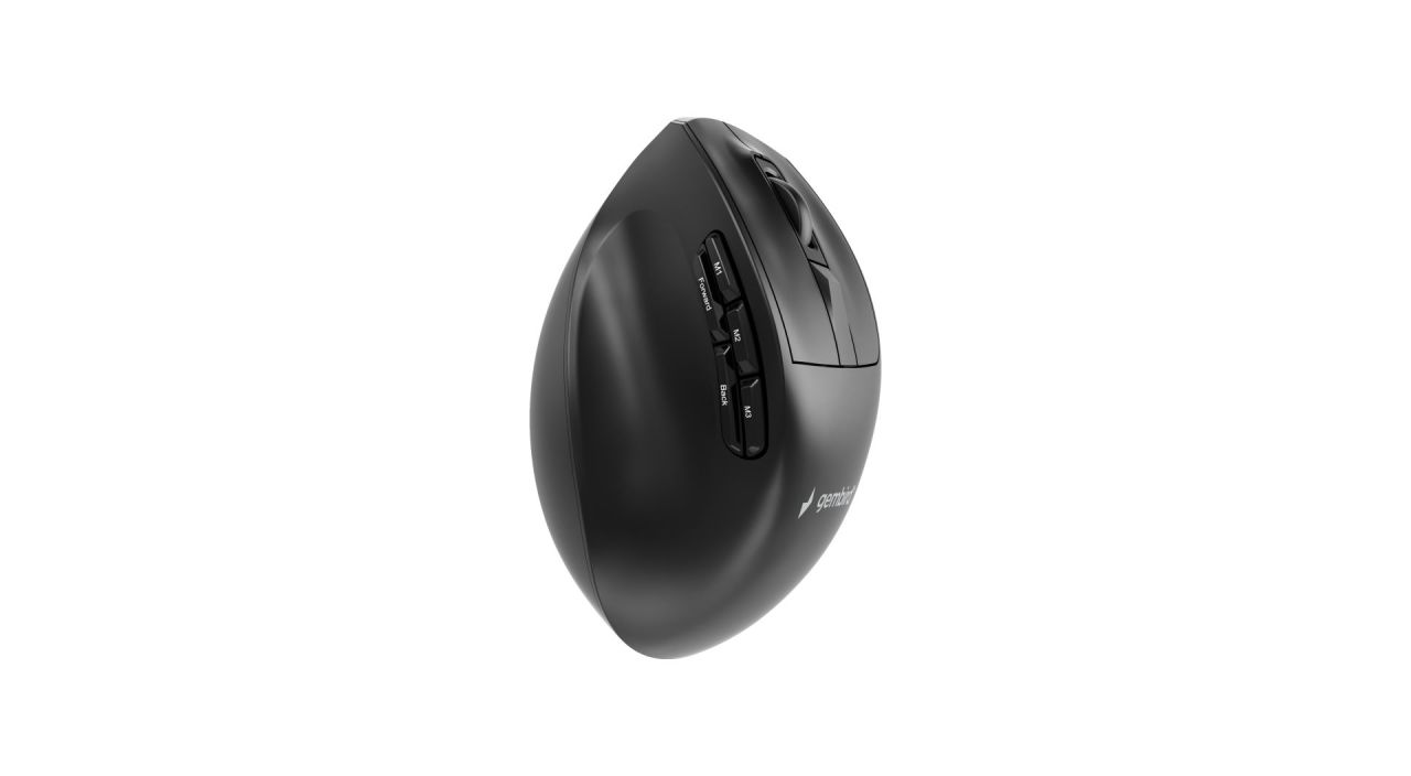 Gembird MUSW3-9B-01 Triple-Mode Wireless Bluetooth Mouse Black Gembird MUSW3-9B-01 Triple-Mode Wireless Bluetooth Mouse Black