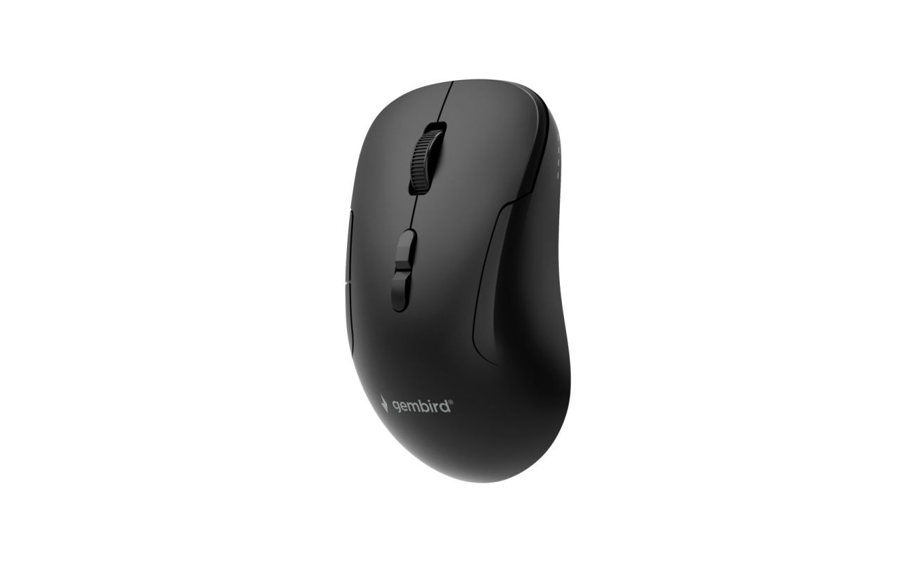 Gembird MUSW2-7B-01 Dual-Mode Wireless Bluetooth Mouse Black Gembird MUSW2-7B-01 Dual-Mode Wireless Bluetooth Mouse Black