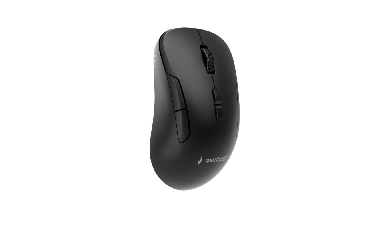 Gembird MUSW2-7B-01 Dual-Mode Wireless Bluetooth Mouse Black Gembird MUSW2-7B-01 Dual-Mode Wireless Bluetooth Mouse Black