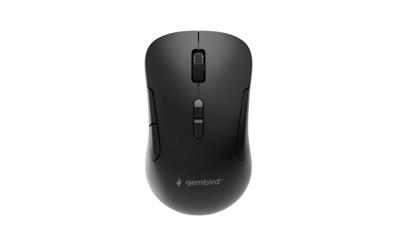 Gembird MUSW2-7B-01 Dual-Mode Wireless Bluetooth Mouse Black Gembird MUSW2-7B-01 Dual-Mode Wireless Bluetooth Mouse Black