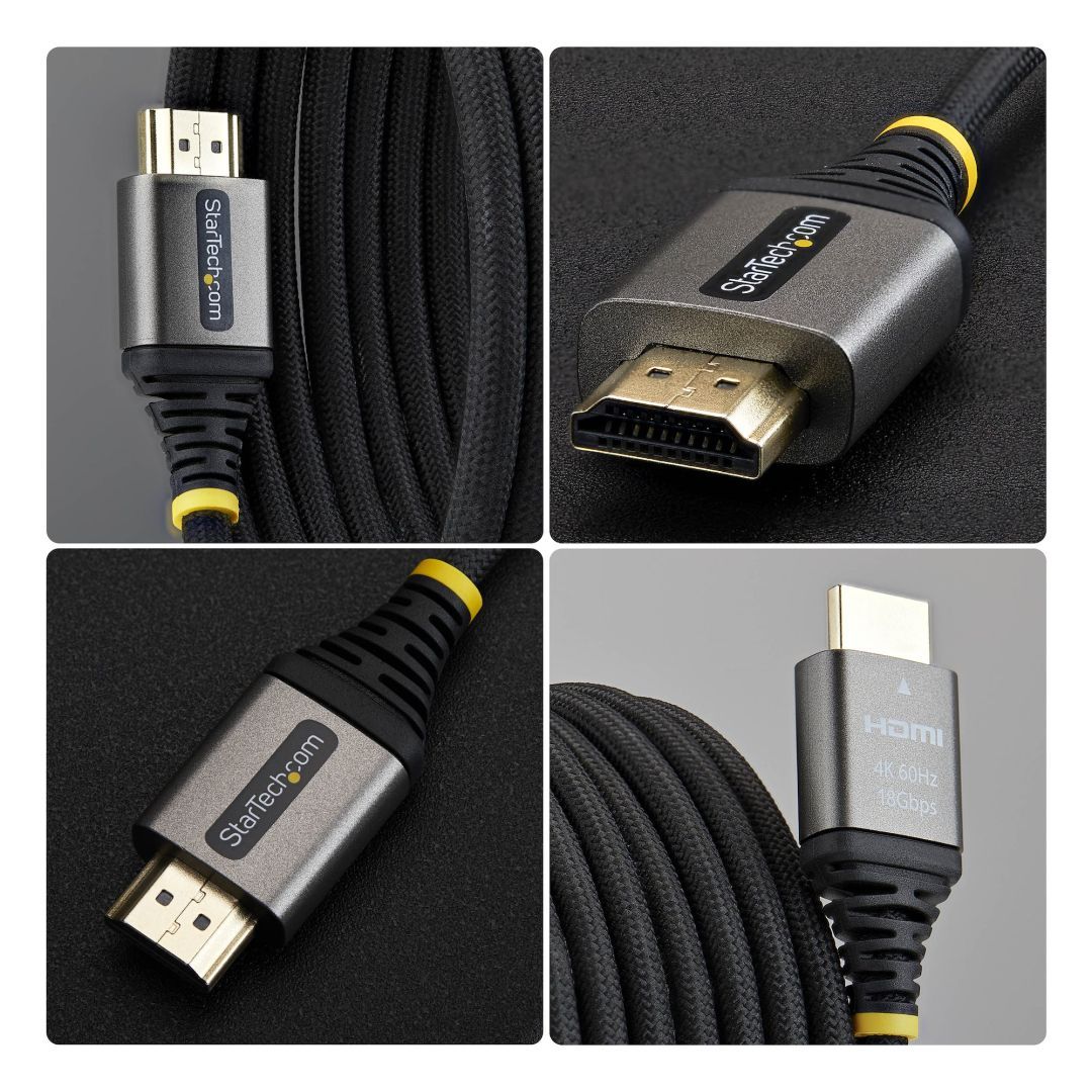 Startech Premium Certified High Speed HDMI male/male 4K 60HZ cable 3m Black Startech Premium Certified High Speed HDMI male/male 4K 60HZ cable 3m Black
