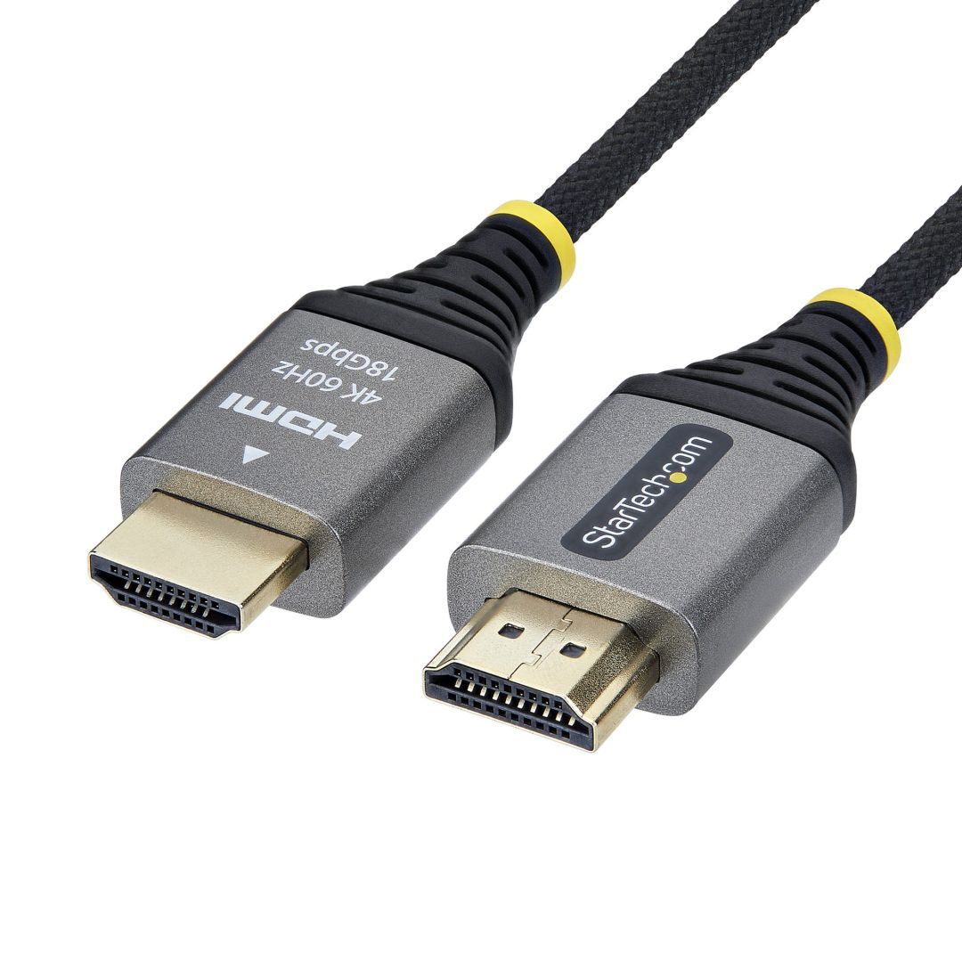 Startech Premium Certified High Speed HDMI male/male 4K 60HZ cable 3m Black Startech Premium Certified High Speed HDMI male/male 4K 60HZ cable 3m Black
