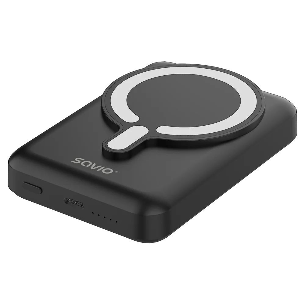 Savio BA-12 10000mAh Powerbank Black Savio BA-12 10000mAh Powerbank Black