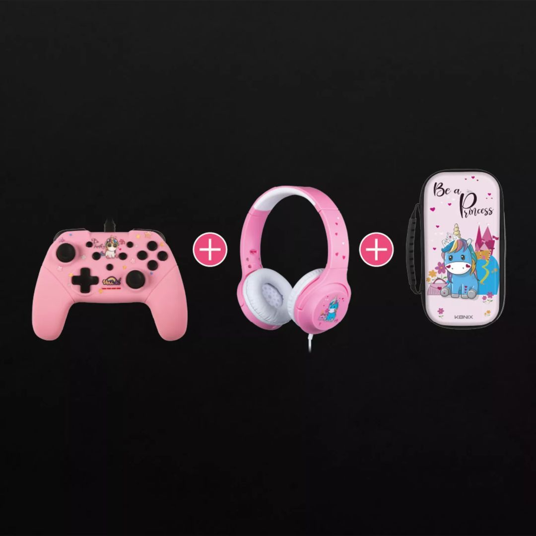 KONIX Unik Be a Princess Gamer pack KONIX Unik Be a Princess Gamer pack