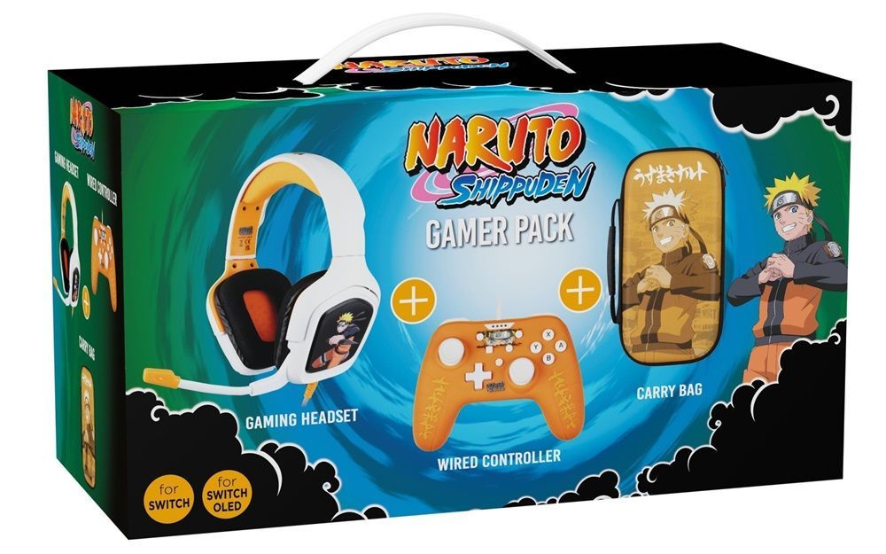KONIX Naruto Nintendo Swith gamer pack KONIX Naruto Nintendo Swith gamer pack