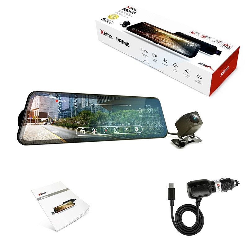 Xblitz Prime Rearview Mirror Camera Xblitz Prime Rearview Mirror Camera