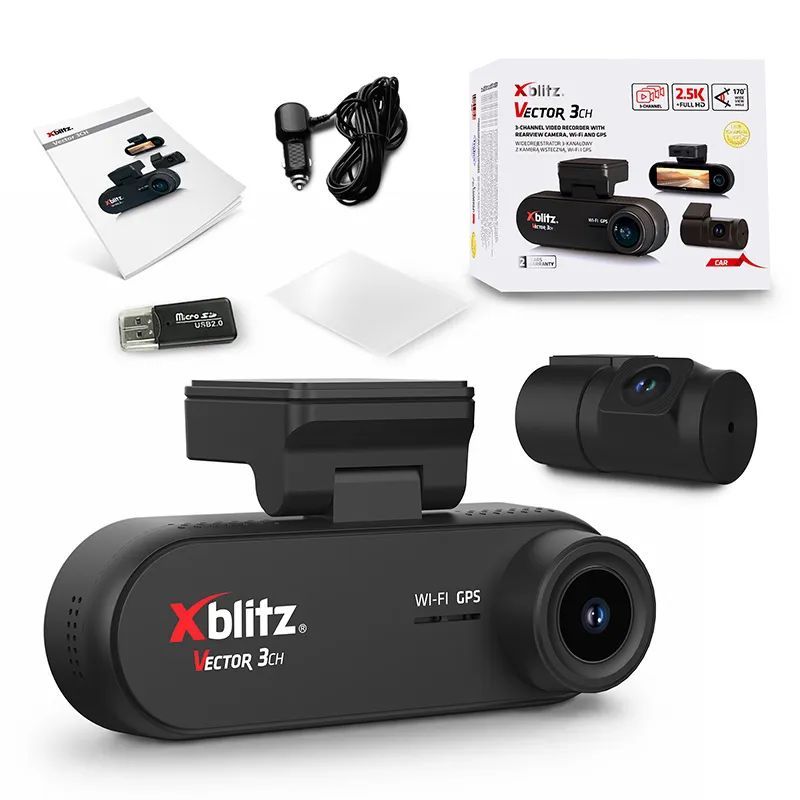 Xblitz Vector 3CH Dash Camera Xblitz Vector 3CH Dash Camera