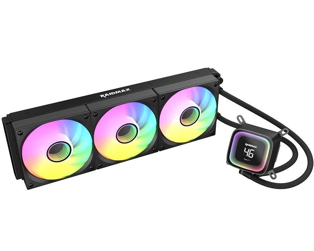 RaidMax LD360 ARGB Digital AIO CPU Cooler Black RaidMax LD360 ARGB Digital AIO CPU Cooler Black