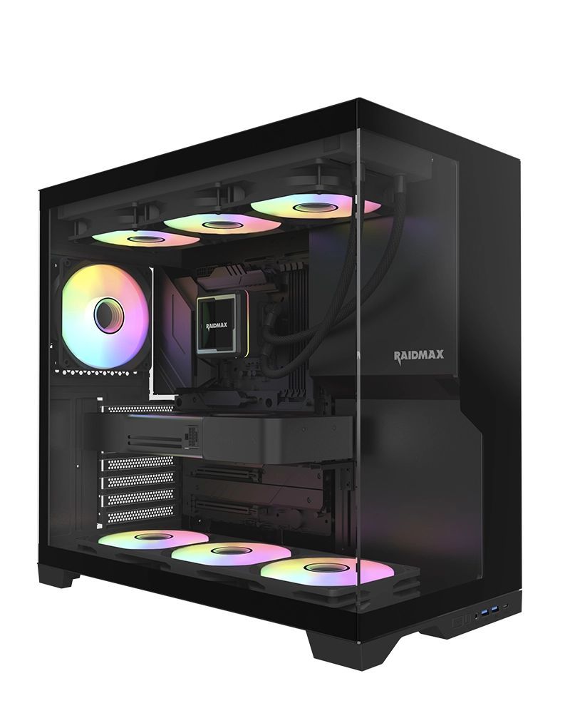 RaidMax Infinita i700 Tempered Glass Black RaidMax Infinita i700 Tempered Glass Black