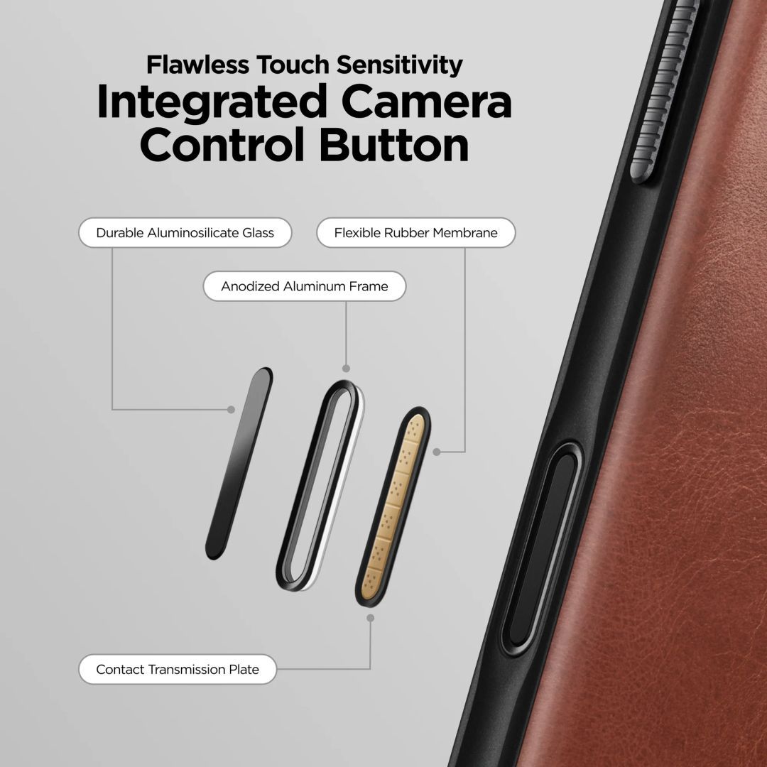 Nomad Modern Leather (Horween) Folio for iPhone 17 Pro Olde Dublin
