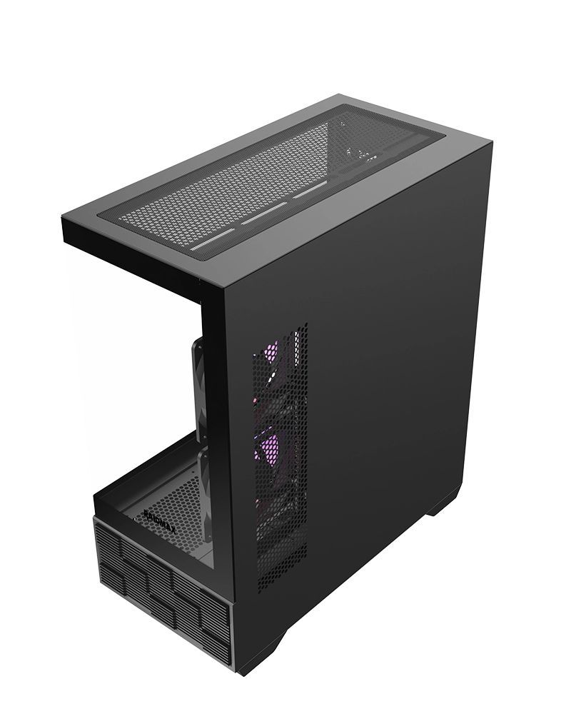 RaidMax AirFlow Diagram I803 Tempered Glass Black RaidMax AirFlow Diagram I803 Tempered Glass Black