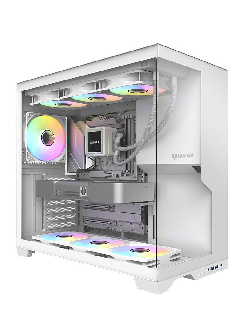 RaidMax Infinita i700 Tempered Glass White RaidMax Infinita i700 Tempered Glass White