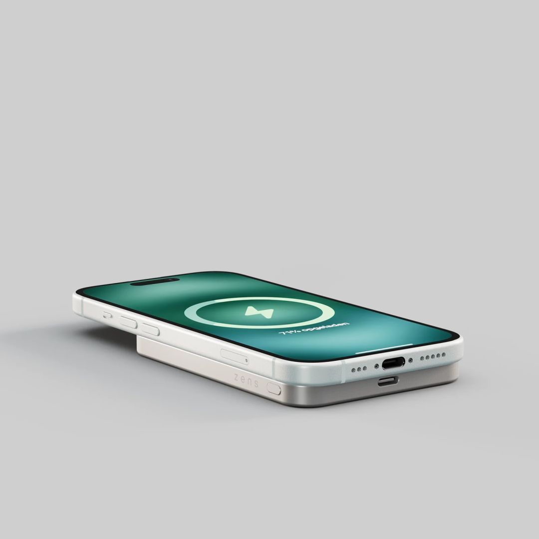 Zens Pro 1 5000mAh PowerBank White Zens Pro 1 5000mAh PowerBank White