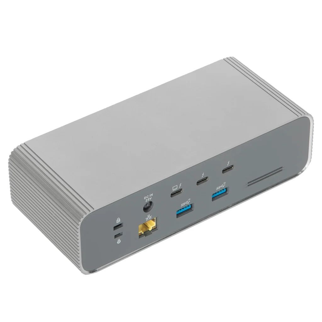 Targus Thunderbolt 5 Dual Video 8K / Triple 4K EcoSmart Dock with 140W EPR Targus Thunderbolt 5 Dual Video 8K / Triple 4K EcoSmart Dock with 140W EPR
