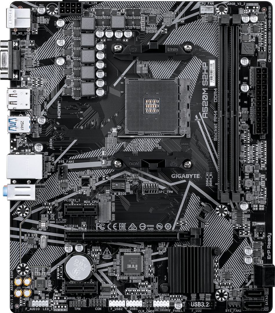 Gigabyte A520M S2HP Gigabyte A520M S2HP