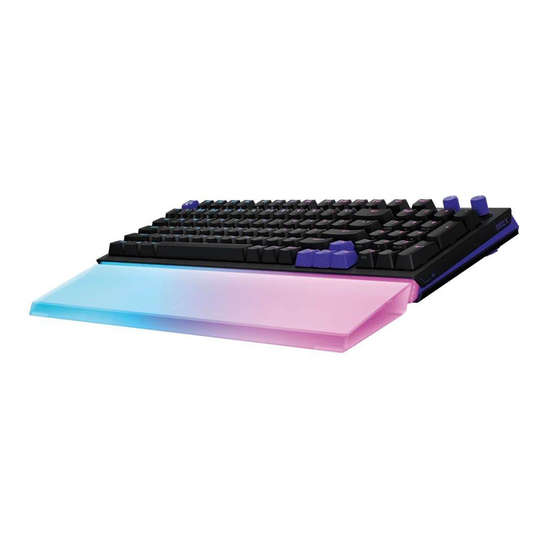 Logitech G512 X 98 Acrylic Wrist Rest Amplifies LIGHTSYNC RGB Logitech G512 X 98 Acrylic Wrist Rest Amplifies LIGHTSYNC RGB