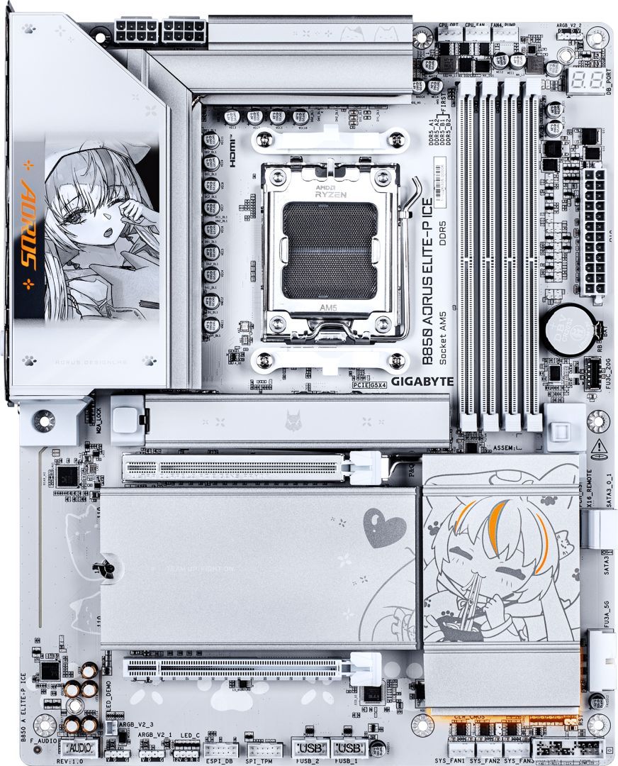 Gigabyte B850 AORUS ELITE-P ICE