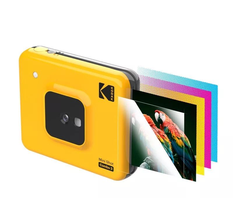 Kodak Mini Shot 2 Retro Instant Camera Yellow Kodak Mini Shot 2 Retro Instant Camera Yellow