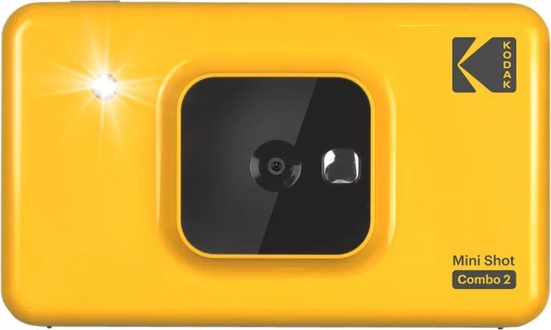 Kodak Mini Shot 2 Retro Instant Camera Yellow Kodak Mini Shot 2 Retro Instant Camera Yellow
