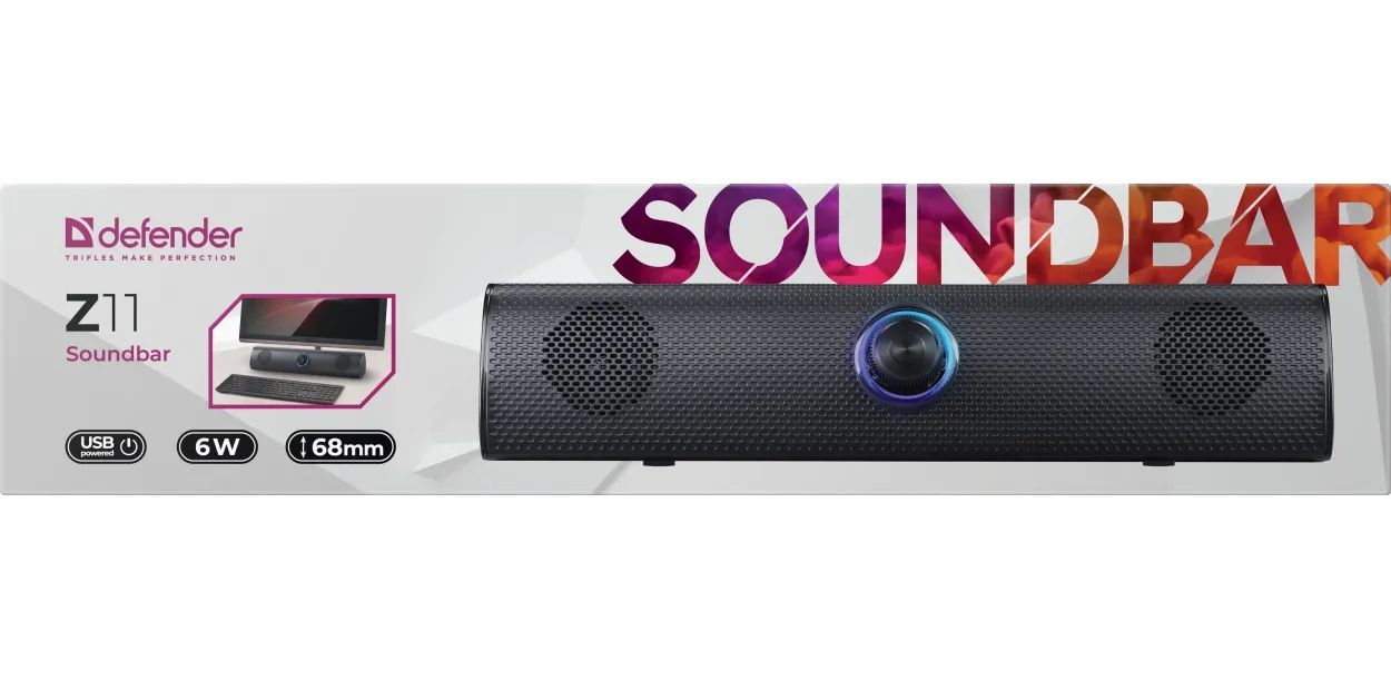 Defender Z11 Soundbar Black