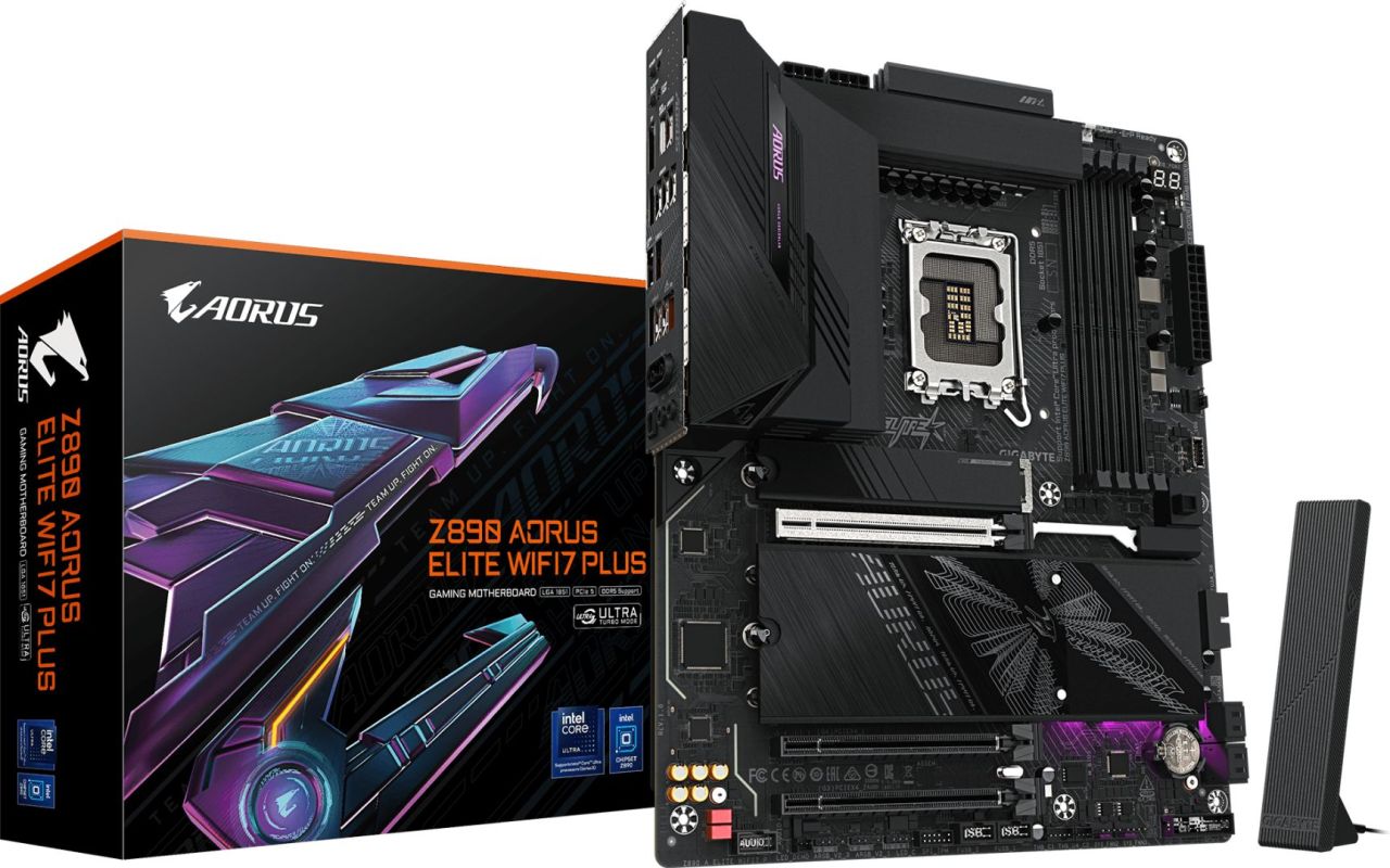 Gigabyte Z890 AORUS ELITE WIFI7 PLUS Gigabyte Z890 AORUS ELITE WIFI7 PLUS