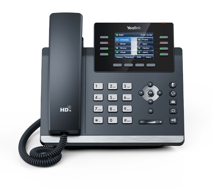 Yealink SIP-T44U vonalas VoIP telefon Yealink SIP-T44U vonalas VoIP telefon
