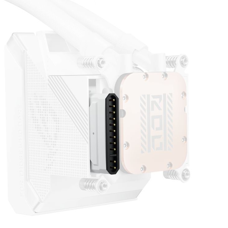 Asus ROG Strix SLC IV 360 ARGB LCD White Edition Asus ROG Strix SLC IV 360 ARGB LCD White Edition