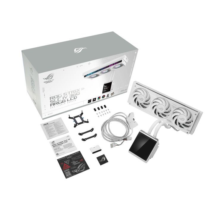 Asus ROG Strix SLC IV 360 ARGB LCD White Edition Asus ROG Strix SLC IV 360 ARGB LCD White Edition
