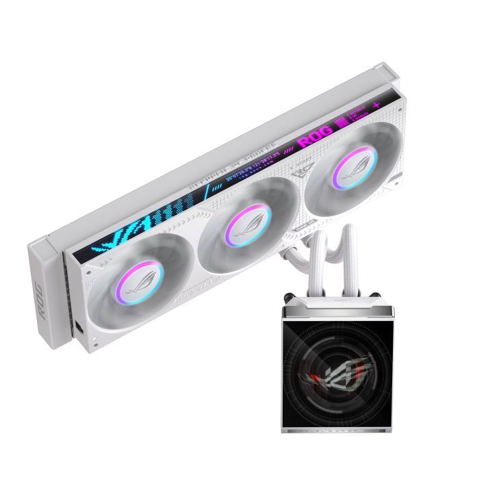 Asus ROG Strix SLC IV 360 ARGB LCD White Edition Asus ROG Strix SLC IV 360 ARGB LCD White Edition