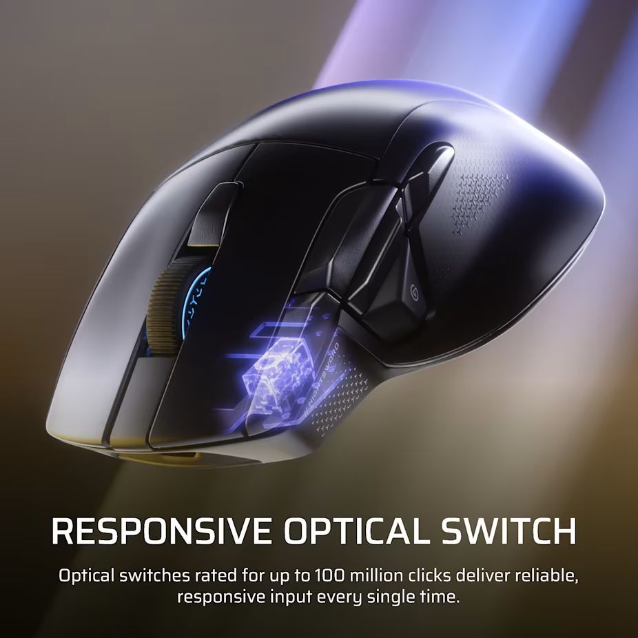 Corsair Nightsword v2 Gaming Wireless Bluetooth Mouse Black Corsair Nightsword v2 Gaming Wireless Bluetooth Mouse Black