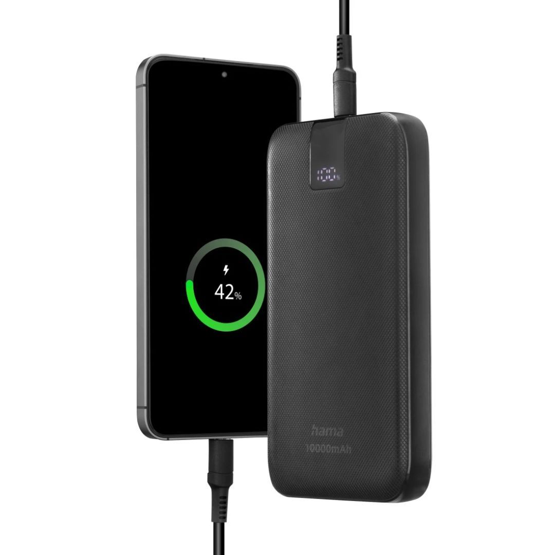Hama Power Pack PD 10 10000mAh PowerBank Black Hama Power Pack PD 10 10000mAh PowerBank Black