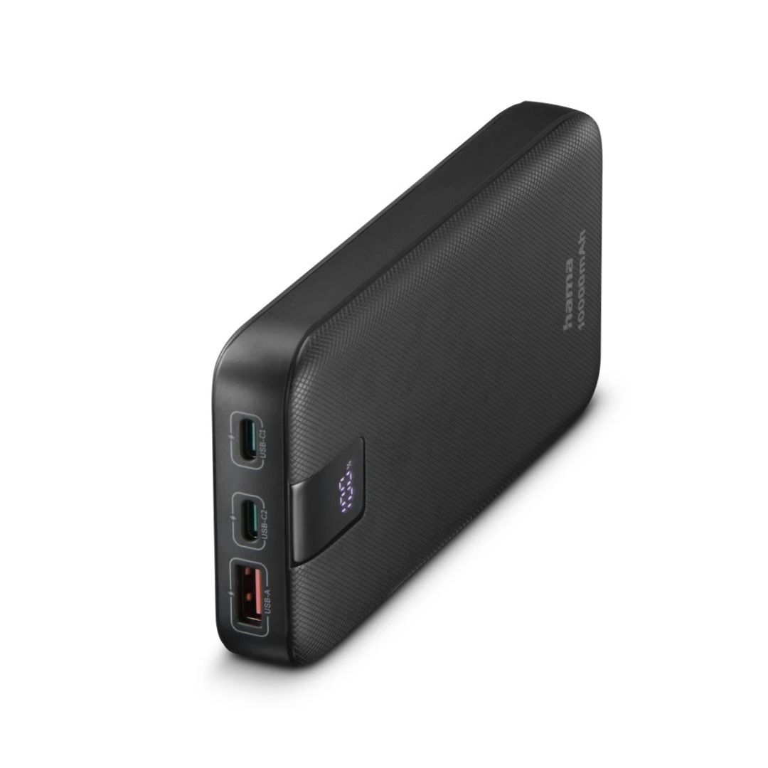 Hama Power Pack PD 10 10000mAh PowerBank Black Hama Power Pack PD 10 10000mAh PowerBank Black