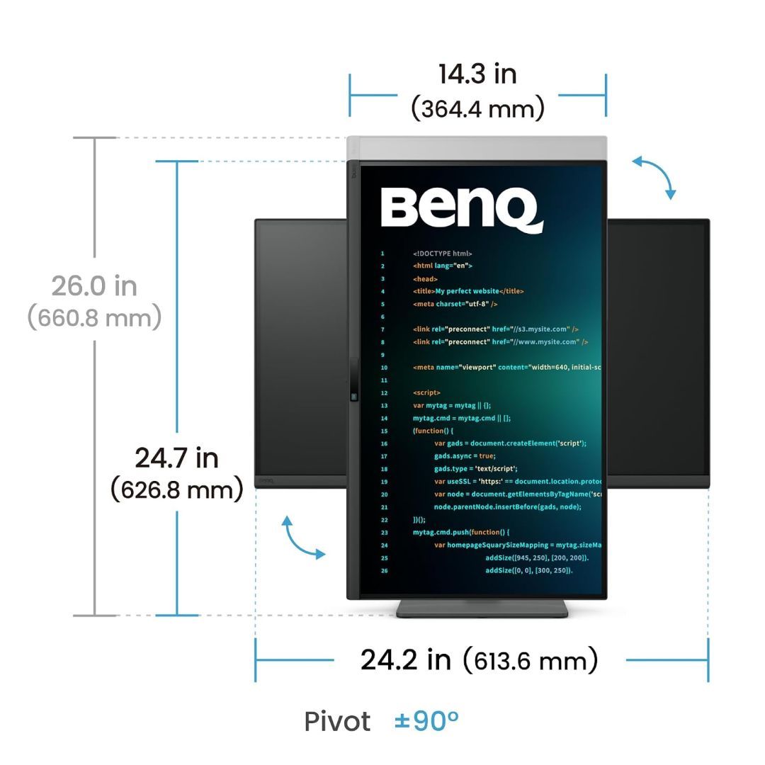 Benq 27" RD270Q IPS LED Benq 27" RD270Q IPS LED