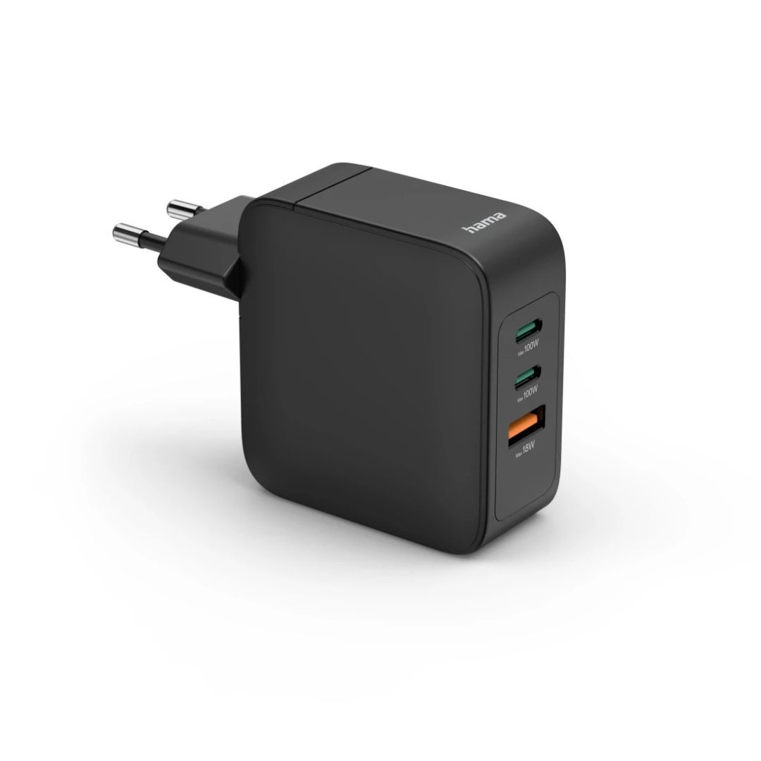 Hama Fast Charger GaN 100W Black Hama Fast Charger GaN 100W Black