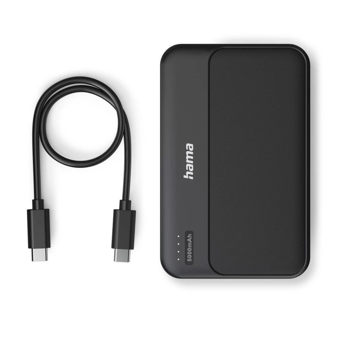 Hama Power Pack Pocket 5 5000mAh Black Hama Power Pack Pocket 5 5000mAh Black