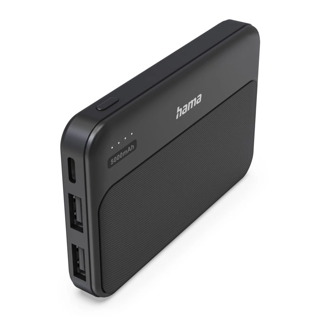 Hama Power Pack Pocket 5 5000mAh Black Hama Power Pack Pocket 5 5000mAh Black