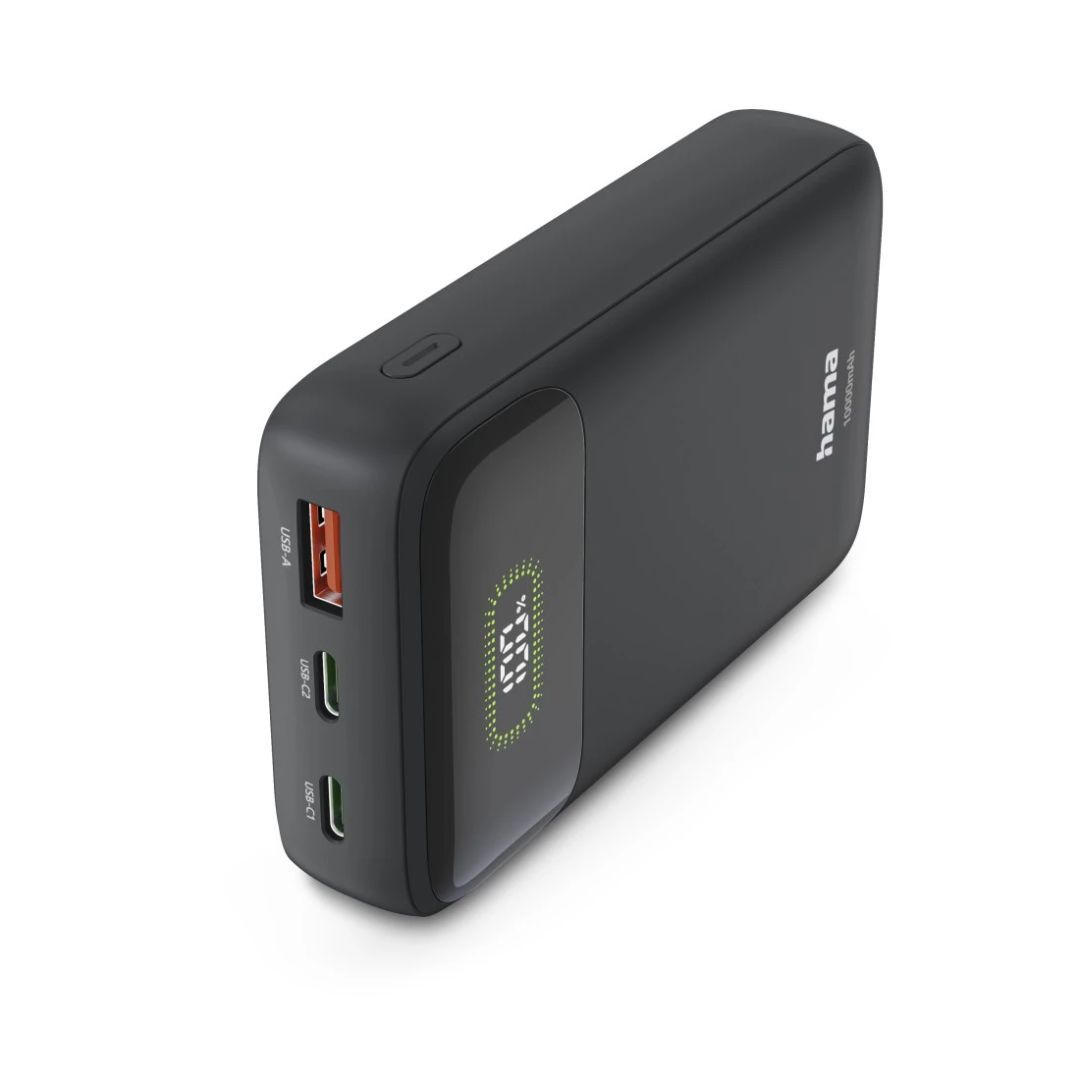 Hama Power Pack "PD10-W20" 10000mAh PowerBank Black Hama Power Pack "PD10-W20" 10000mAh PowerBank Black