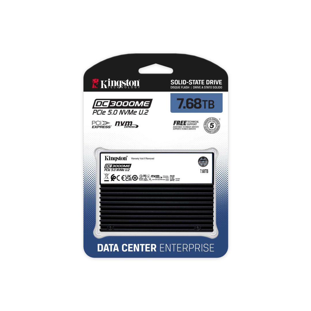 Kingston 7,68TB M.2 2280 NVMe DC3000ME