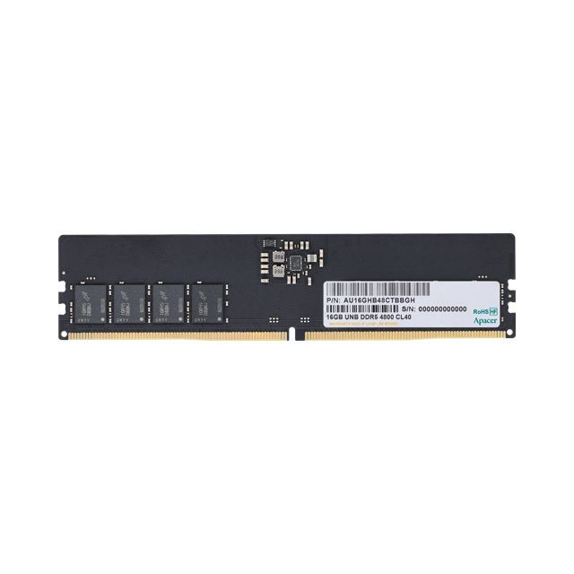 Apacer 16GB DDR5 4800MHz Extreme Performance Apacer 16GB DDR5 4800MHz Extreme Performance