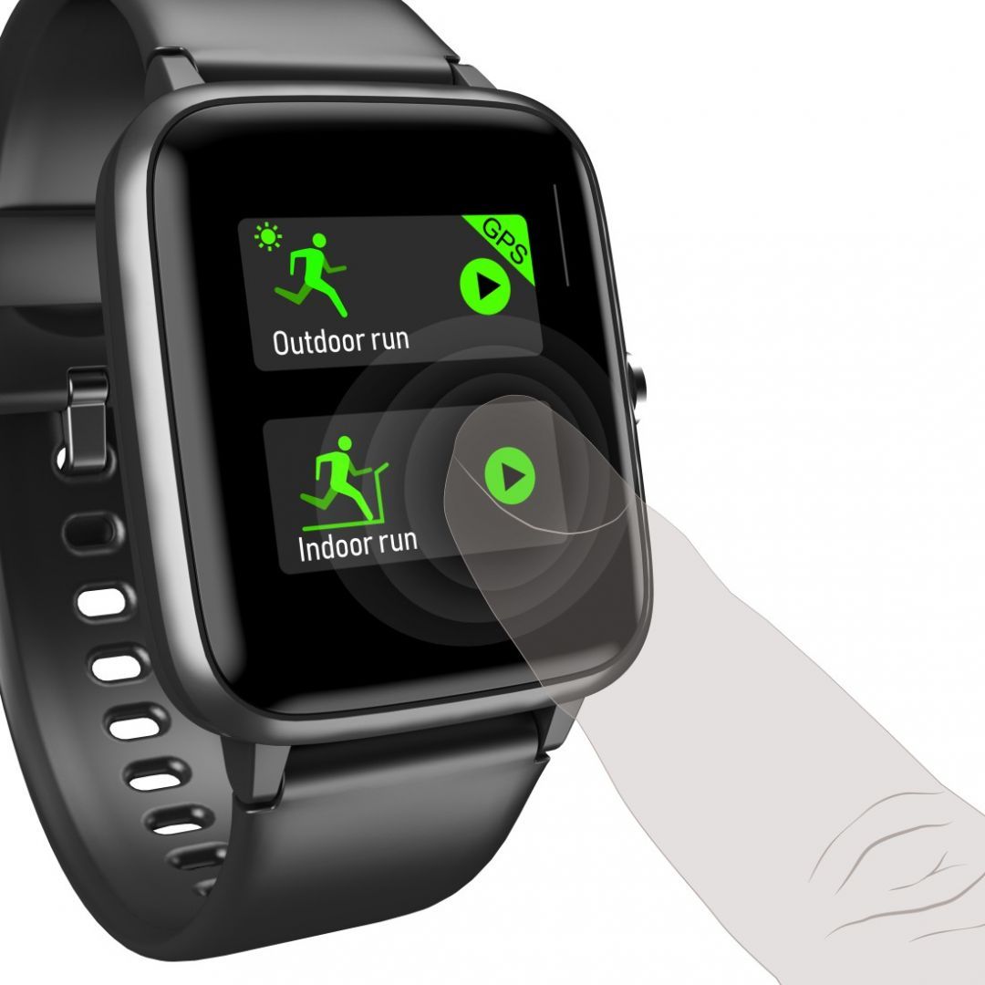 Hama Fit Watch 5910 Fittness tracker Black
