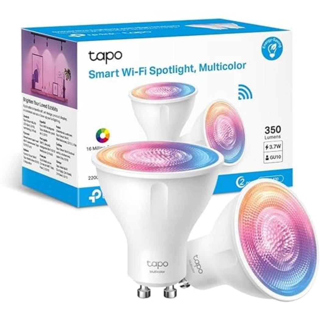 TP-Link Tapo L630 Smart Wi-Fi Spotlight Multicolor (2Pack) TP-Link Tapo L630 Smart Wi-Fi Spotlight Multicolor (2Pack)