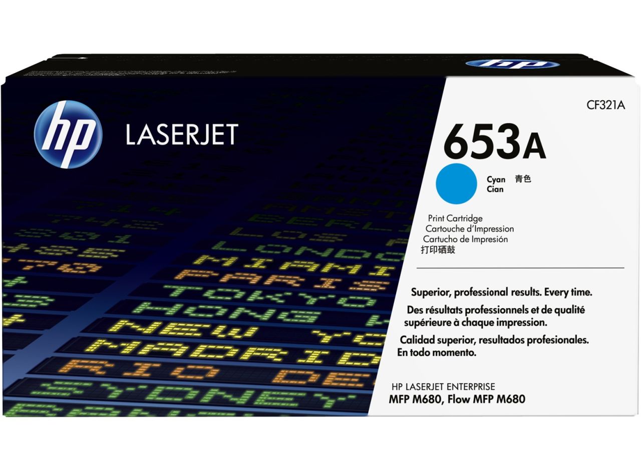 HP CF321A (653A) Cyan toner HP CF321A (653A) Cyan toner