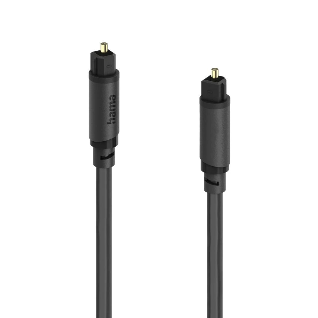 Hama Audio optical cable ODT connector (Toslink) 1,5m Black Hama Audio optical cable ODT connector (Toslink) 1,5m Black