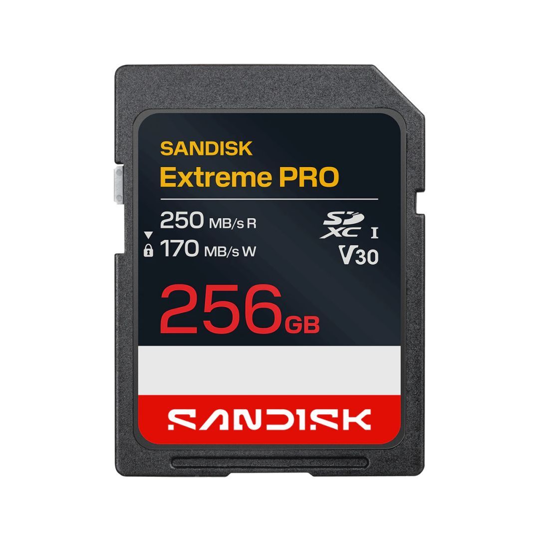 Sandisk 256GB SDXC Extreme Pro UHS-I U3 V30 Sandisk 256GB SDXC Extreme Pro UHS-I U3 V30